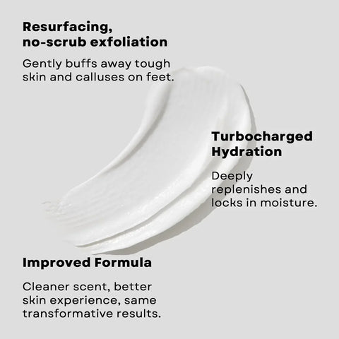 AmLactin Foot Repair Cream - Therapeutic Foot Cream for Dry Cracked Heels and Feet - Callus Softener - No-Scrub Exfoliator and Moisturizer with 15% Lactic Acid AHA - 3 oz (Packaging May Vary)